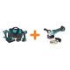 Makita 18V LXT Lithium-Ion Brushless Cordless Hammer Drill/Impact Driver Combo Kit (2Pc) w/BONUS 18V Cut-Off/Angle Grinder
