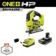 RYOBI ONE+ HP 18V Brushless Cordless Jigsaw Kit with 2.0 Ah HIGH PERFORMANCE Battery and Charger