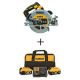 DEWALT 20V MAX XR Cordless Brushless 7-1/4 in., Circular Saw, (1) 20V 6.0Ah and (1) 20V 4.0Ah Batteries, and Charger