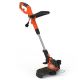 YARD FORCE 15 in. 5.5 Amp Corded Electric High-Performance Dual-Line 2-in-1 String Trimmer and Lawn Edger with Bonus PPE Kit