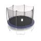 13 ft. Round Trampoline Combo with Navy Spring Pad