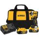 DEWALT ATOMIC 20V MAX Lithium-Ion Cordless Brushless 1/4 in. Impact Driver Kit, (2) 20V 5Ah Batteries, Charger, and Bag