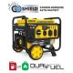 Champion Power Equipment 4500-Watt Recoil Start Gasoline and Propane Powered Dual Fuel Open Frame Inverter Generator with CO Shield