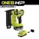 Ryobi ONE+ HP 18V 18-Gauge Brushless Cordless AirStrike Brad Nailer Kit with 4.0 Ah Battery and Charger