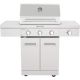KitchenAid 3-Burner Propane Gas Grill in Stainless Steel with Ceramic Sear Side Burner