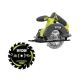 RYOBI ONE+ 18V Cordless 5-1/2 in. Circular Saw (Tool Only) with 5-1/2 in. Carbide Circular Saw Blade