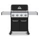 Broil King Baron 420 Pro 4-Burner Propane Gas Grill in Black