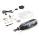 Dremel Lite 4V Variable Speed Cordless USB Rotary Tool Kit with 11pc Carving and Engraving Rotary Accessory Kit