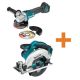Makita 18V LXT Lithium-Ion Brushless 4-1/2 in./5 in. Cut-Off/Angle Grinder with 18V LXT 6-1/2 in. Lightweight Circular Saw