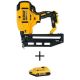 DEWALT 20V MAX Lithium-Ion Cordless XR 16-Gauge Finish Nailer with 20V Maximum 2.0Ah Compact Lithium-Ion Battery