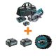 Makita 40V Max XGT Brushless 7-1/4 in. Circ Saw Kit (4.0 Ah) w/bonus 40V Max XGT 4.0Ah Battery (Qty 2) and Circ Saw Blade(3Pk)