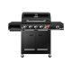 Dyna-Glo 5-Burner Natural Gas Grill in Matte Black with TriVantage Multifunctional Cooking System
