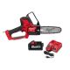 Milwaukee M18 FUEL 8 in. 18V Lithium-Ion Brushless Electric Battery Chainsaw HATCHET w/6.0 Ah High Output , Rapid Charger
