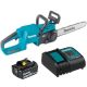 Makita 18V LXT Lithium-Ion 14 in. Brushless Electric Battery Chainsaw Kit (4.0 Ah)