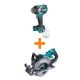 Makita 40V max XGT Brushless Cordless 4-Spd Mid-Torque 1/2 in. Impact Wrench w/bonus 40V Max XGT Brushless 7-1/4 in. Circ Saw