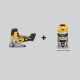 DEWALT 20V MAX XR Cordless Barrel Grip Jigsaw and 20V MAX XR Cordless Brushless Compact Router (Tools-Only)