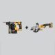 DEWALT Atomic 20-Volt Maximum Lithium-Ion Cordless Brushless 4-1/2 in. Circular Saw Kit & 1 in. SDS Plus L-Shape Rotary Hammer