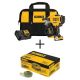 DEWALT 20V MAX Lithium-Ion 15-Degree Cordless Roofing Nailer Kit with 1-1/4 in. x 0.120-Gauge Coil Roofing Nails (7,200-Pack)