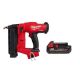 Milwaukee M18 FUEL 18-Volt Lithium-Ion Brushless Cordless Gen II 18-Gauge Brad Nailer & M18 18-Volt 2.0 Ah Compact Battery