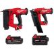 Milwaukee M18 FUEL Cordless 18-Gauge Brad Nailer, M18 3-1/2 in 21-Degree Framing Nailer, M18 2.0 Ah Battery, M18 5.0 Ah XC Battery