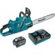 Makita XGT 18 in. 40V max Brushless Electric Battery Chainsaw Kit (5.0Ah)