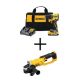 DEWALT ATOMIC 20-Volt Lithium-Ion Cordless Compact 1/2 in. Drill/Driver and 4.5 in. - 5 in. Grinder with 2Ah Battery & Charger