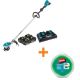Makita 18V X2 (36V) LXT Lithium-Ion Brushless Cordless String Trimmer Kit with 4 Batteries (5.0Ah) & Trimmer Line, 0.080