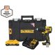 DEWALT ATOMIC 20-Volt MAX Brushless Cordless 1/2 inch Drill/Driver Kit w/ Battery 4 Ah, Charger/Tough System 22 inch Toolbox