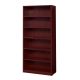 Regency Magons 71-inch Mahogany Wood 6-shelf Standard Bookcase w/ Adjustable Shelves