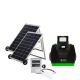 NATURE'S GENERATOR 3600 Watt/5760W Peak Push Button Start Solar Powered Portable Generator with Two 100WSolar Panels and Power Transfer Kit