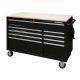 Husky 52 in. W 9-Drawer, Deep Tool Chest Mobile Workbench in Gloss Black