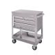 33 in. 4-Drawer Stainless Steel Mechanics Cart