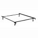 Furniture of America Huntsdale Twin/Full Steel Adjustable Bed Frame