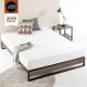 Zinus GOOD DESIGN Winner Suzanne Grey Wash King 10 in. Metal and Wood Platforma Bed Frame