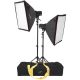 Impact EX100 Two-Monolight Kit w/ Stands and Case