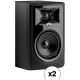 JBL 306P MkII Kit Two Powered 6 5in Two Way Studio Monitors Pair