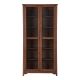 Home Decorators Collection Bradstone 72.20-inch Walnut Bookcase w/ Glass Doors
