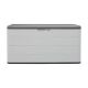 46 in. W x 24 in. D x 24 in. H White Plastic Small Outdoor Storage Cabinet
