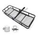500 Pound Capacity Folding Steel Mesh Cargo Carrier Luggage Basket