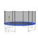 14 ft. Trampoline Set with Enclosure Ladder and Net Head Cover Garden Outdoor Trampoline Kids Play