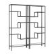 CROSLEY FURNITURE - Sloane Matte Black 2PC Etagere Set