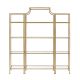 CROSLEY FURNITURE - Aimee Soft Gold Etagere Set (3-Piece)