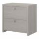 kathy ireland Echo Gray Sand Lateral File Cabinet