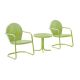 Crosley Griffith Key Lime 3-pc Metal Patio Conversation Set