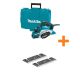 Makita 6.5-Amp Corded 3.25-in Planer Kit, Blade Set and Hard Case w/ bonus 3.25-in High Speed Steel Planer Blades