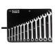 Klein Tools 12-pc SAE Combination Wrench Set