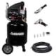Husky 10 Gal. Portable Electric Air Compressor with Extra Value Kit