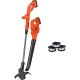 BLACK+DECKER - 20V MAX Cordless String Trimmer/Sweeper Combo Kit (2-Tool) w/ Batteries, Charger and 3 Bonus AFS Spools Included