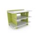 Legare Kid's - 3-Shelf Gaming Stand in Frog Collection Lime Green Color