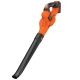 BLACK+DECKER 130 MPH 100 CFM 20-Volt MAX Lithium-Ion Cordless Handheld Leaf Sweeper with 2.0Ah Battery and Charger Included